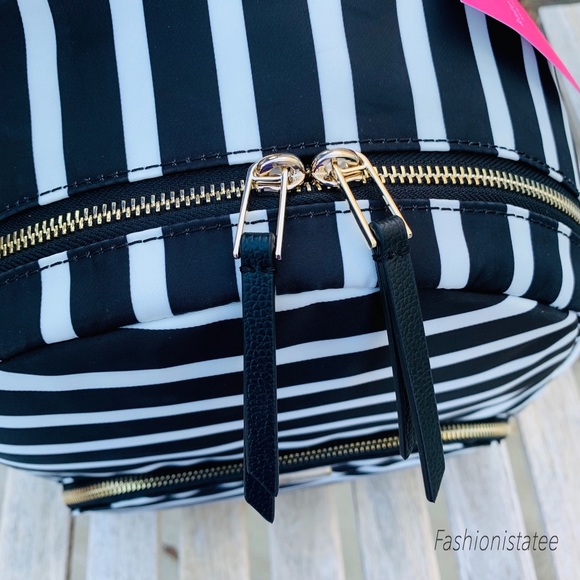 Large dawn backpack sailing stripe Kate spade nylo - Picture 6 of 8